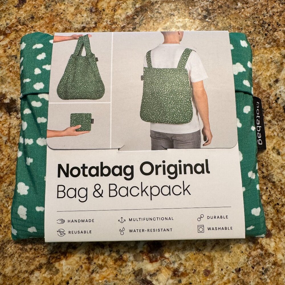 Notabag shoulder bag and backpack - NWT